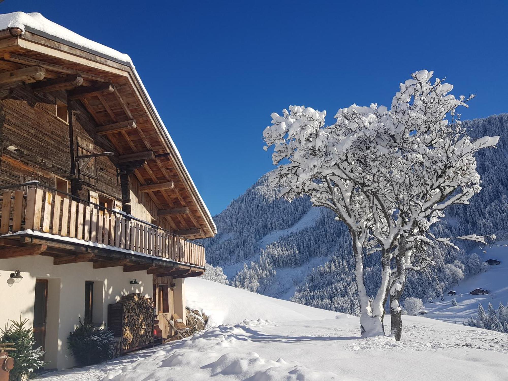 Aux Fermes De La Croix, Maison D'Hotes, Spa Hauteluce Luaran gambar