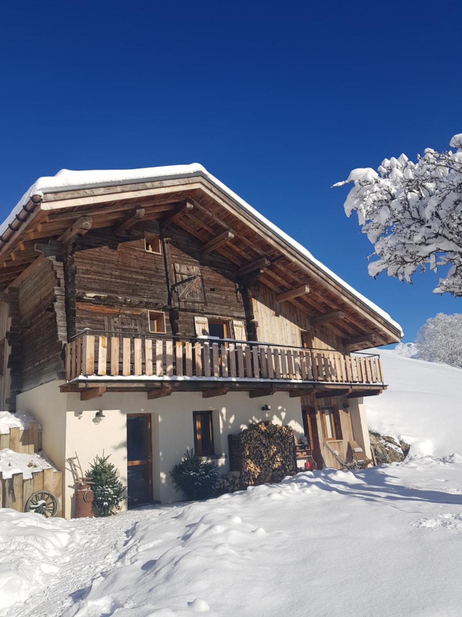 Aux Fermes De La Croix, Maison D'Hotes, Spa Hauteluce Luaran gambar