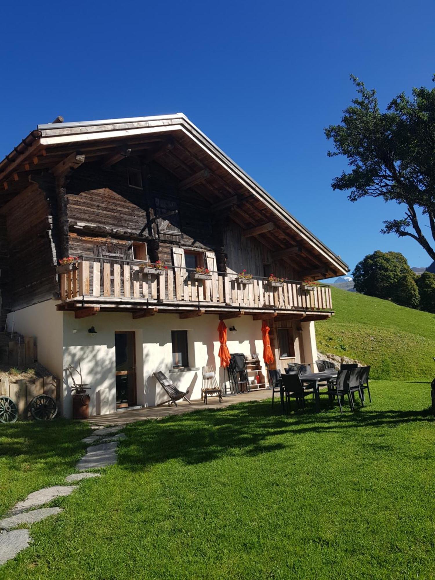 Aux Fermes De La Croix, Maison D'Hotes, Spa Hauteluce Luaran gambar