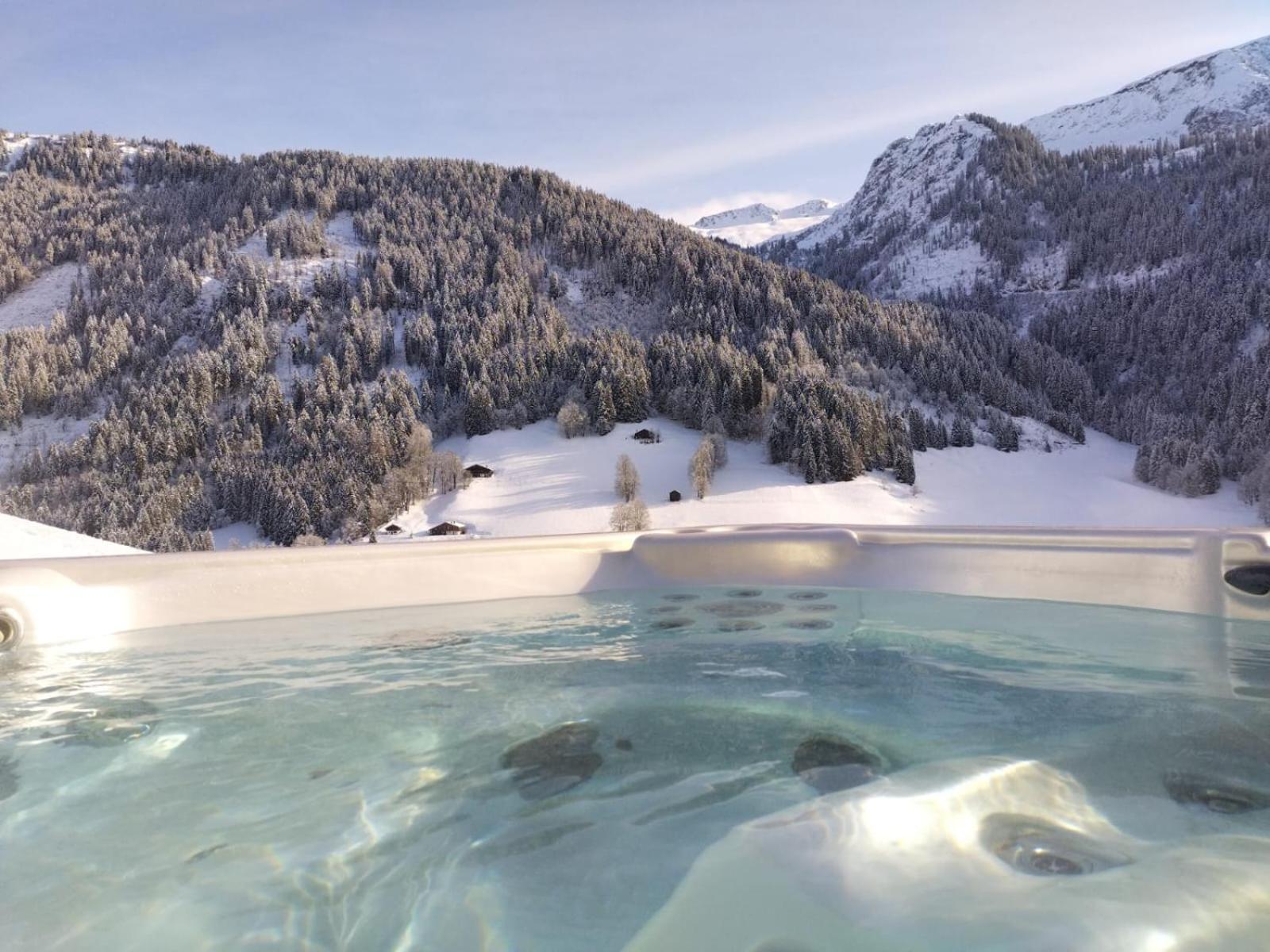 Aux Fermes De La Croix, Maison D'Hotes, Spa Hauteluce Bilik gambar