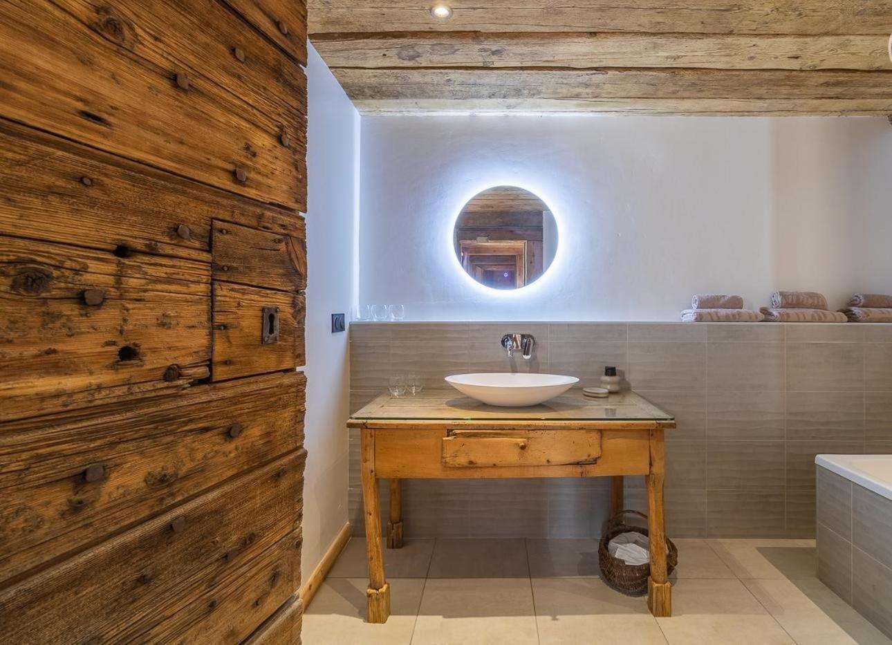 Aux Fermes De La Croix, Maison D'Hotes, Spa Hauteluce Luaran gambar
